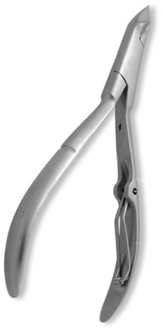 Cuticle Nipper, Single Spring. Mirror Finish Cuticle Nipper, Single Spring. Mirror Finish