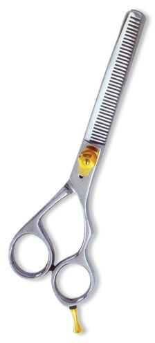 Professional Thinning Scissor. One Blade Teeth and One Blade Razor. Mirror Finish. Professional Thinning Scissor. One Blade Teeth and One Blade Razor. Mirror Finish.