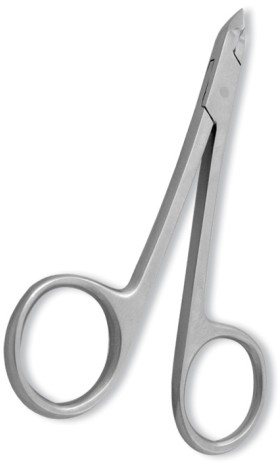 Cuticle Nipper, Scissor Handle. Mirror Finish Cuticle Nipper, Scissor Handle. Mirror Finish